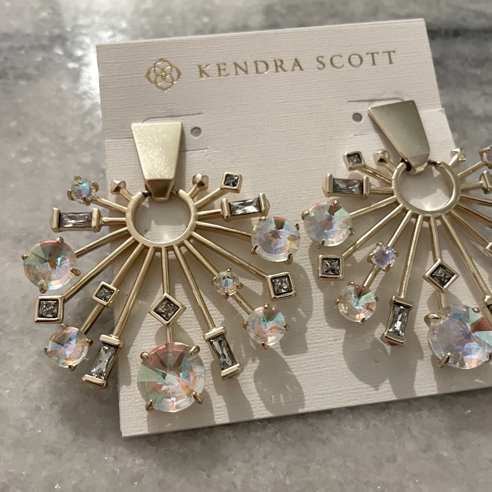 Kendra Scott Jeweled Starburst Earrings